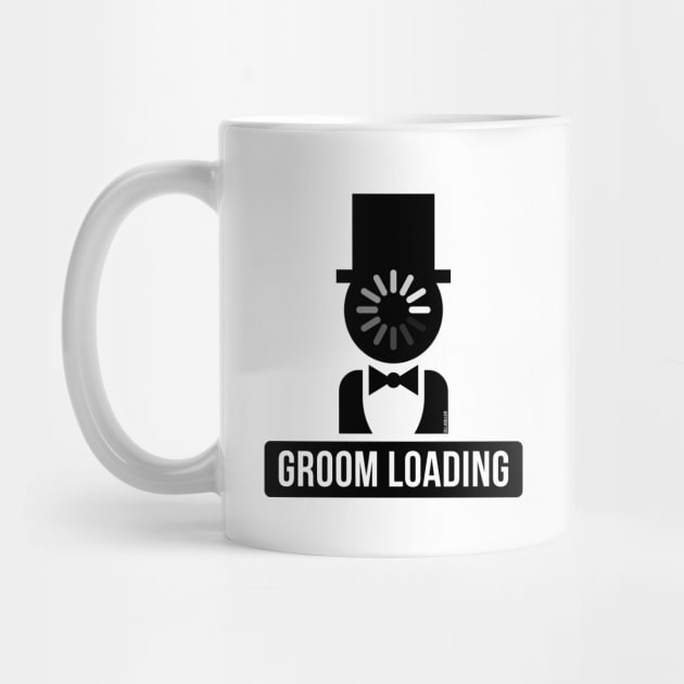 Groom Loading (Stag Night / Bachelor Party / Black) by MrFaulbaum